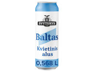 ŠVYTURIO BALTAS alus, 568 ml