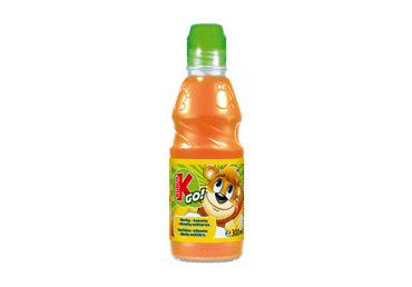 Morkų, bananų, obuolių nektaras KUBUS GO, 300 ml