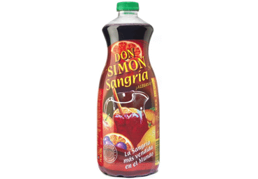 Aromatizuotas raudonasis vyno gėrimas DON SIMON SANGRIA, 1.5 l