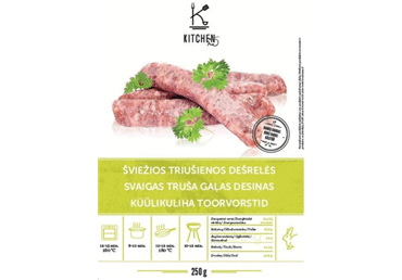 Šviežios triušienos dešrelės, 250 g Šviežios triušienos dešrelės, 250 g