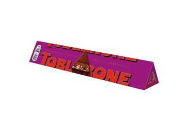 Pieninis šokoladas TOBLERONE su razinomis ir migdolų nuga, 100 g