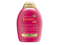 Plaukų šampūnas OGX su keratino aliejumi, 385 ml