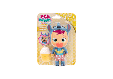 Verkianti lėlė CRY BABIES, Stitch - 2