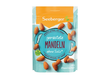 Kepinti migdolų riešutai SEEBERGER, 150 g - 2