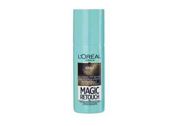 Dažomasis plaukų šaknų purškiklis L'OREAL MAGIC, rudos sp., 75 ml