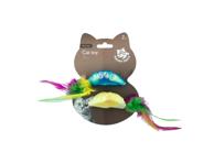 Kačių žaislas HAPPY TAILS, 2 vnt.