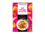 Avižų granola BEGGININGS su mangais, 200 g