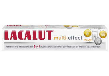 Dantų pasta LACALUT MULTI-EFFECT PLUS, 75 ml