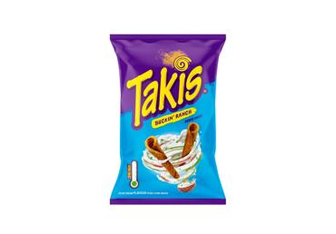 Kukurūzų traškučiai TAKIS BUCKIN RANCH, 90 g