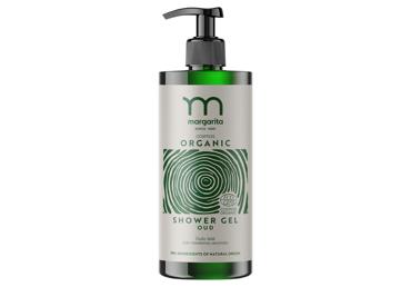 MARGARITA COSMOS ORGANIC dušo želė ūdo medienos aromato 400 ml