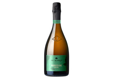 Putojantis sausas vynas CA'DI RAJO PROSECCO, 750 ml	