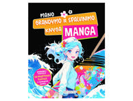 Knyga MANGA. MANO GRANDYMO IR SPALV. KN.