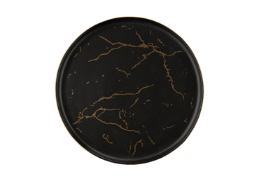 Lėkštė AURORA Luxury Black, 20 cm