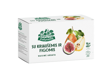 Vaisinė arbata ŽOLYNĖLIS su kriaušėmis, figomis, 40 g
