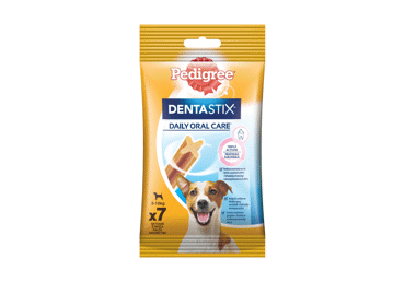 Kramtalai mažų veislių šunims PEDIGREE DENTA STIX, 110 g