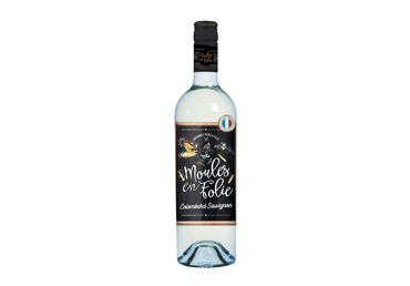 Baltasis sausas vynas MOULES EN FOLIE, 750 ml
