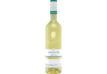 Nealkoholinis baltasis pusiau saldus vynas MAYBACH, 750 ml