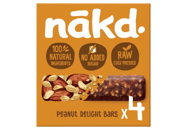 Datulių ir žemės riešutų batonėlis NAKD, 140 g Datulių ir žemės riešutų batonėlis NAKD, 140 g