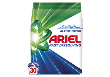Skalbimo milteliai ARIEL Alpine Fresh, 30 skalb., 1,65 kg