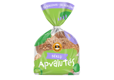 Apvalutės bandelės GARDĖSIS su sėklomis, 200 g