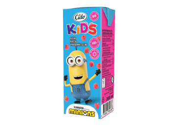 Aviečių skonio sulčių gėrimas CIDO KIDS Minions, 200 ml