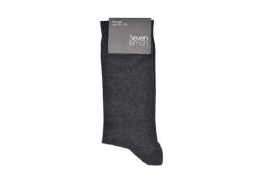 Vyr. kojinės SEVEN LEMON, dydis 43-45, tam. pilkos, 1 pora, 1 vnt.