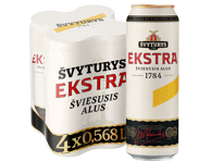 Alus ŠVYTURYS EKSTRA, 4 vnt., 2272 ml