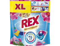 Skalbiamosios kapsulės REX POWER CAPS AROMATHERAPY COLOR, 36 vnt.