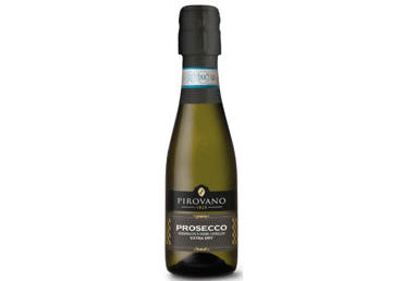 Putojantis baltasis sausas vynas PIROVANO Prosecco DOC 0.2l 11%