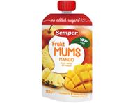 Vaisių tyrė SEMPER su mangais, nuo 6 mėn., 110 g