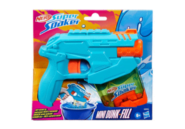 Vandens šautuvas NERF, Mini dunk fill