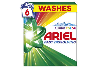Skalbimo milteliai ARIEL Color, 6 skalb., 330 g.