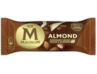 Valgomieji ledai MAGNUM su migdolais, 83 g