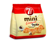 Raguoliai 7DAYS MINI su kakavos ir vanilės skonio įdaru, 185 g
