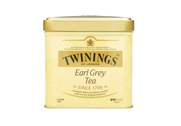 Biri juodoji arbata TWININGS EARL GREY TEA, 100 g
