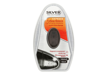 Silikoninė kempinėlė su dozatoriumi, juoda SILVER, 6 ml