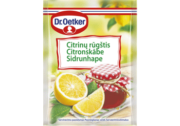 Citrinų rūgštis DR.OETKER, 20 g
