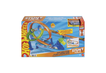 Rinkinys – Dvigubos kilpos iššūkis STUNT TRACKS HOT WHEELS - 1