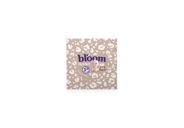 Vienkartinės popierinės nosinaitės BLOOM, 3 sluoksnių, 60 vnt. - 3