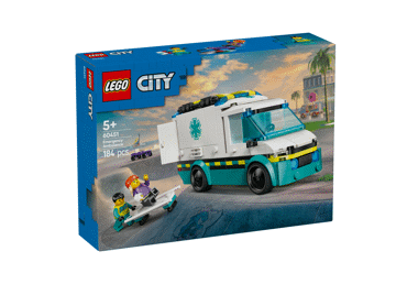 Konstruktorius  LEGO Greitosios pagalbos automobilis 60451 - 1