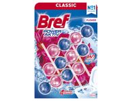 WC valiklis-gaiviklis BREF POWER AKTIV Flowers, 3x50g
