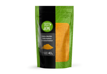Maltos ciberžolės TASTY HOME, 40 g