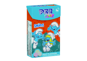 Šnypščiantys saldainiai PEZ, vaisių skonio, 30 g