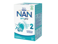 Tolesnio maitinimo pieno mišinys NAN OPTIPRO 2, nuo 6 mėn., 650 g