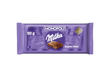 Pieninis šokoladas MILKA, 90 g - 2