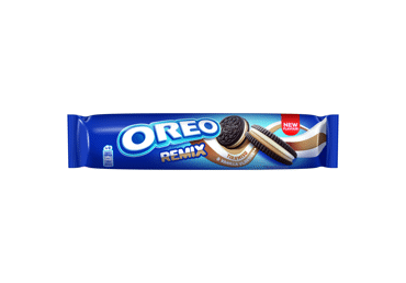 Sausainiai OREO REMIX, tiramisų ir vanilės skonio, 157 g