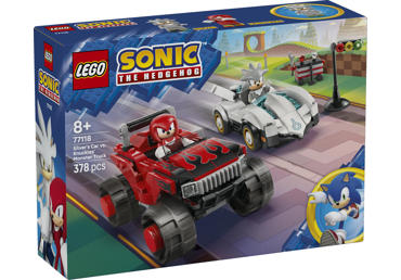 Konstruktorius LEGO Silver Vs Knuckles 77118