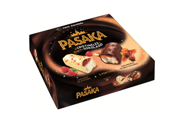 Glaistyti belgišku šokoladu ledai PASAKA, 430 ml
