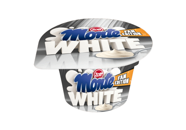 Pieninis desertas ZOTT MONTE WHITE, 13,5 % rieb., 150 g