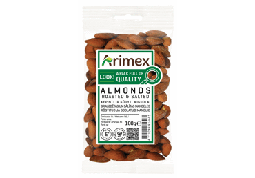 Kepinti ir sūdyti migdolai ARIMEX, 100 g